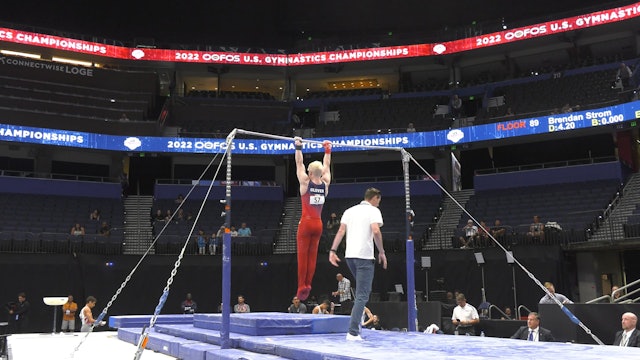 Emmit Glover - High Bar - 2022 OOFOS Championships - Jr Men Day 1