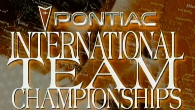 1999 Pontiac International Team Championships - Women's Broadcast