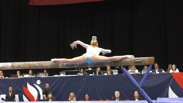 Charlotte Booth - Balance Beam - 2022 OOFOS Championships - Sr Women Day 2