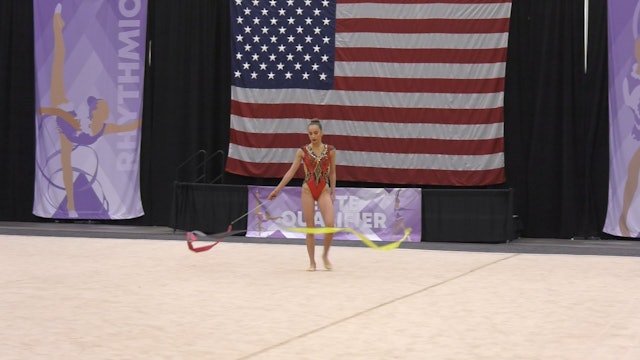 Martha Valkov - Ribbon - 2022 Elite Qualifier - Junior 2007 Sub. 1