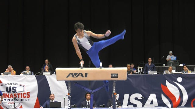 Colin Flores - Pommel Horse - 2022 OO...