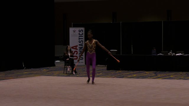 Kaylee Forest - Clubs - 2022 Rhythmic...