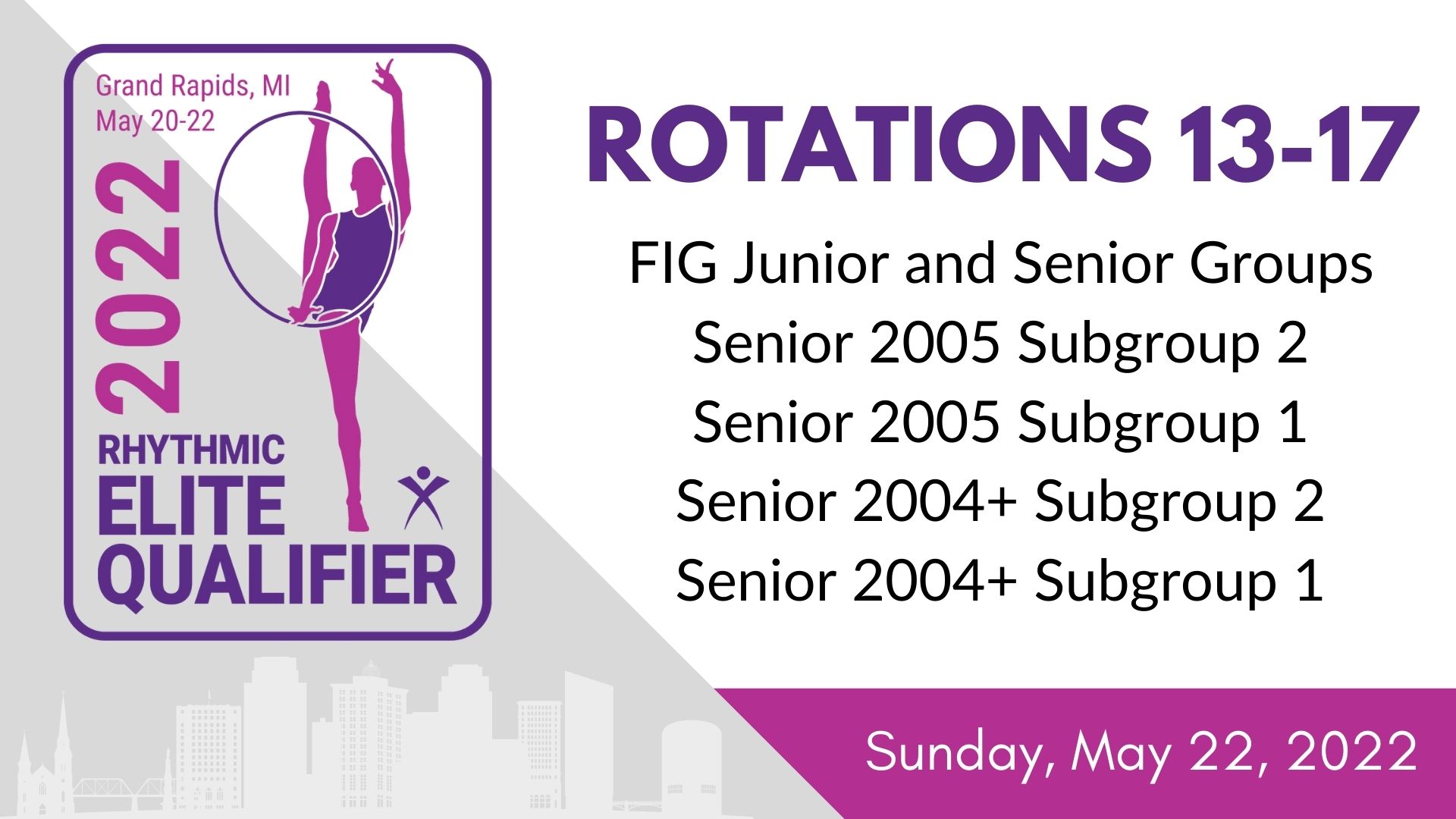 2022 Rhythmic Elite Qualifier Day 2 Session 1