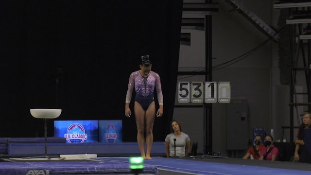 Leanne Wong - Vault #2 - 2022 U.S. Classic - Senior