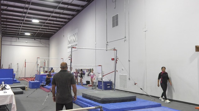 Ally Damelio - Uneven Bars - 2022 Hopes Classic - 13-14 Age Group