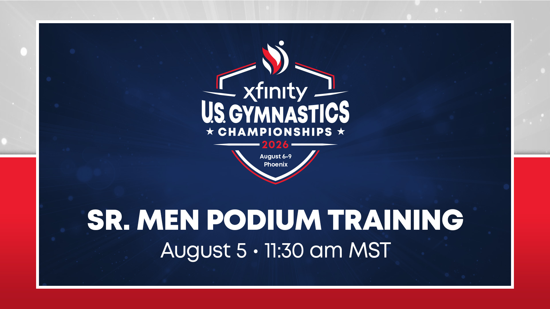 Sr. Men Podium Training - 2026 Xfinity U.S. Championships