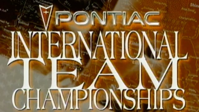 1999 Pontiac International Team Champ...