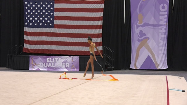 Srinija Srinivasan - Ribbon - 2022 Elite Qualifier - Senior 2004+ Sub. 2