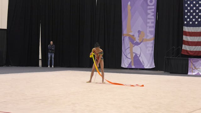 Mikayla Yang - Ribbon - 2022 Elite Qu...