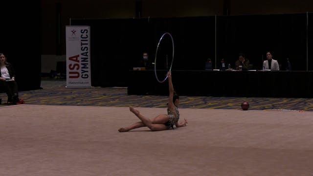 Olivia Sklyut - Hoop - 2022 Rhythmic ...