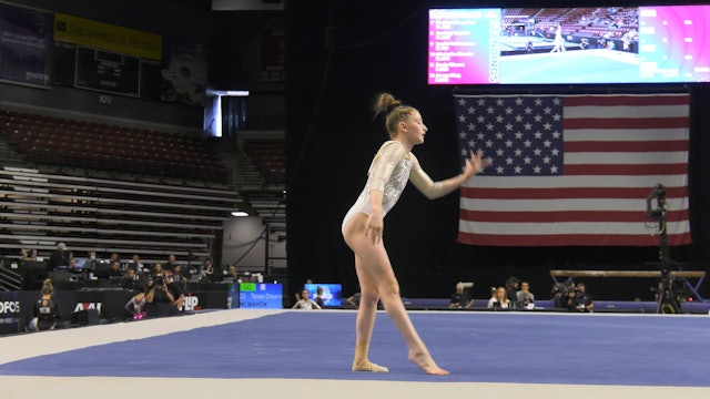 Taylor McMahon - Floor Exercise - 2022 U.S. Classic - Junior Session 2