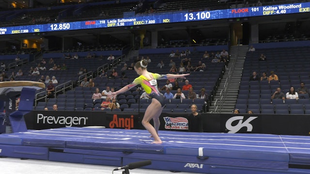 Claire Pease - Vault - 2022 OOFOS Championships - Jr Women Day 1