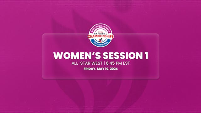 Session 1 All-Star West - 2024 Women'...