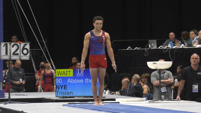 David Shamah - Vault - 2022 OOFOS U.S. Championships - Junior Men Day 1