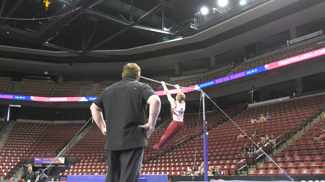 Riley Loos - High Bar - 2022 U.S. Classic – Men Session 1 - FlipNow
