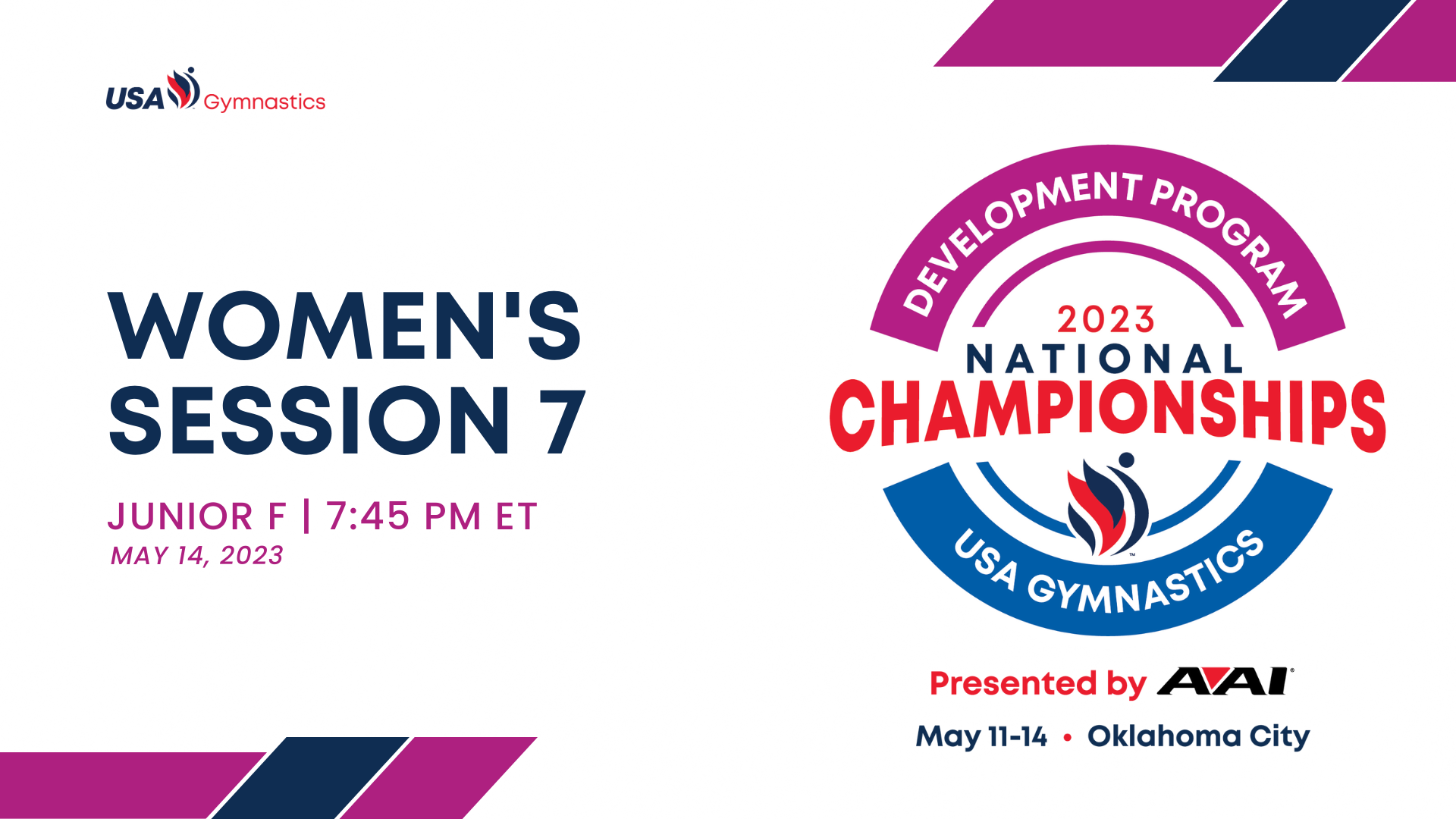 Session 7 Jr. F - 2023 Women's Development Program National Championships