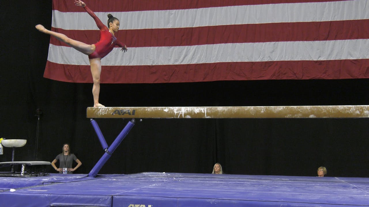 Jayla Hang Balance Beam 2022 U S Classic Junior Session 2 FlipNow