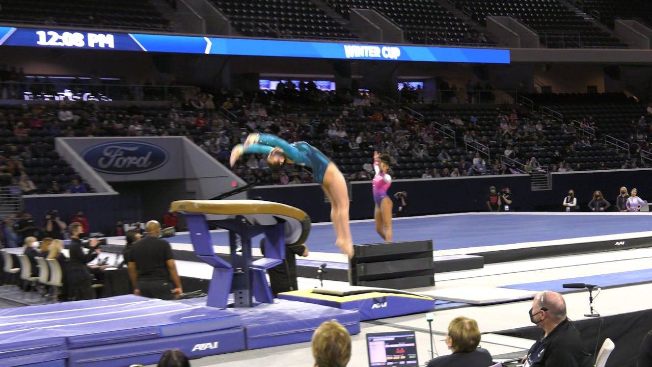 Paityn Walker Vault 2 2022 Winter Cup Senior Women FlipNow