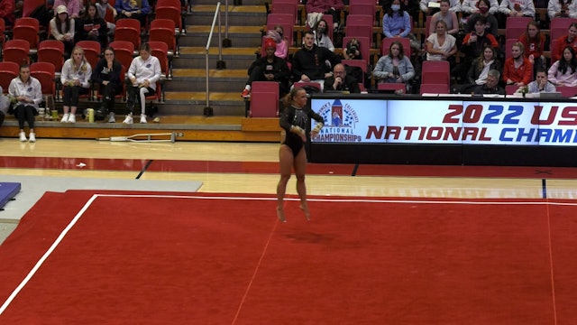 Isabel Goyco - Floor Exercise Final - 2022 USAG Women's Collegiate Champs