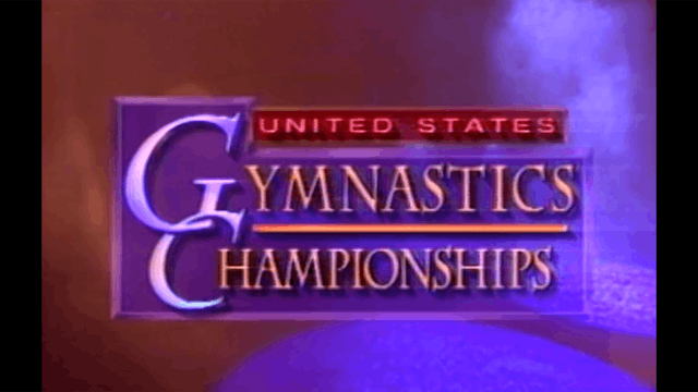 1995 U.S. Gymnastics Championships - Women's All Around Broadcast