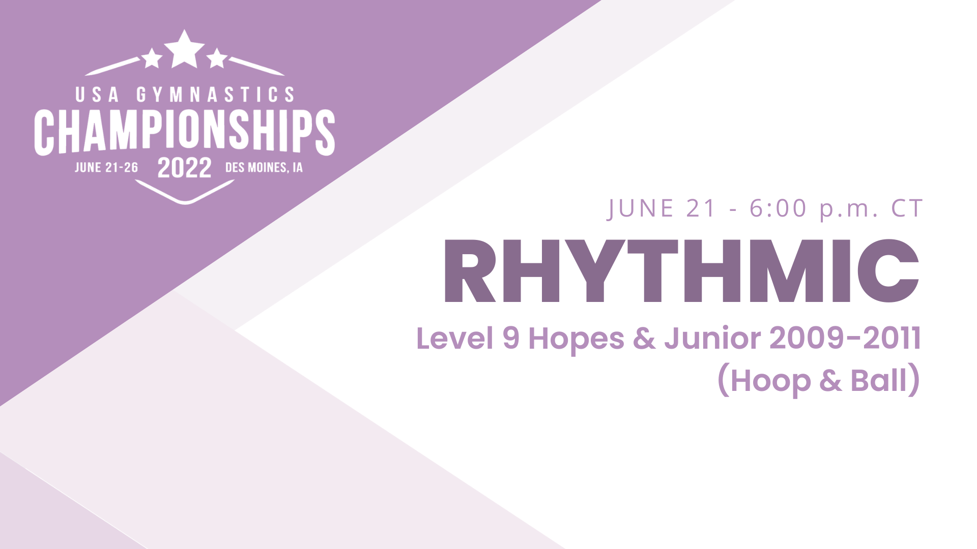 Level 9 Hopes & Jr 2009-2011 H&B - Part 2 - 2022 USA Gymnastics Championships