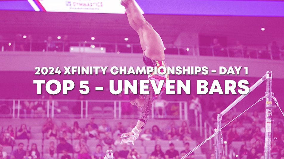 Top 5 Routines - Uneven Bars - Senior Women Day 1 - 2024 Xfinity US Champs
