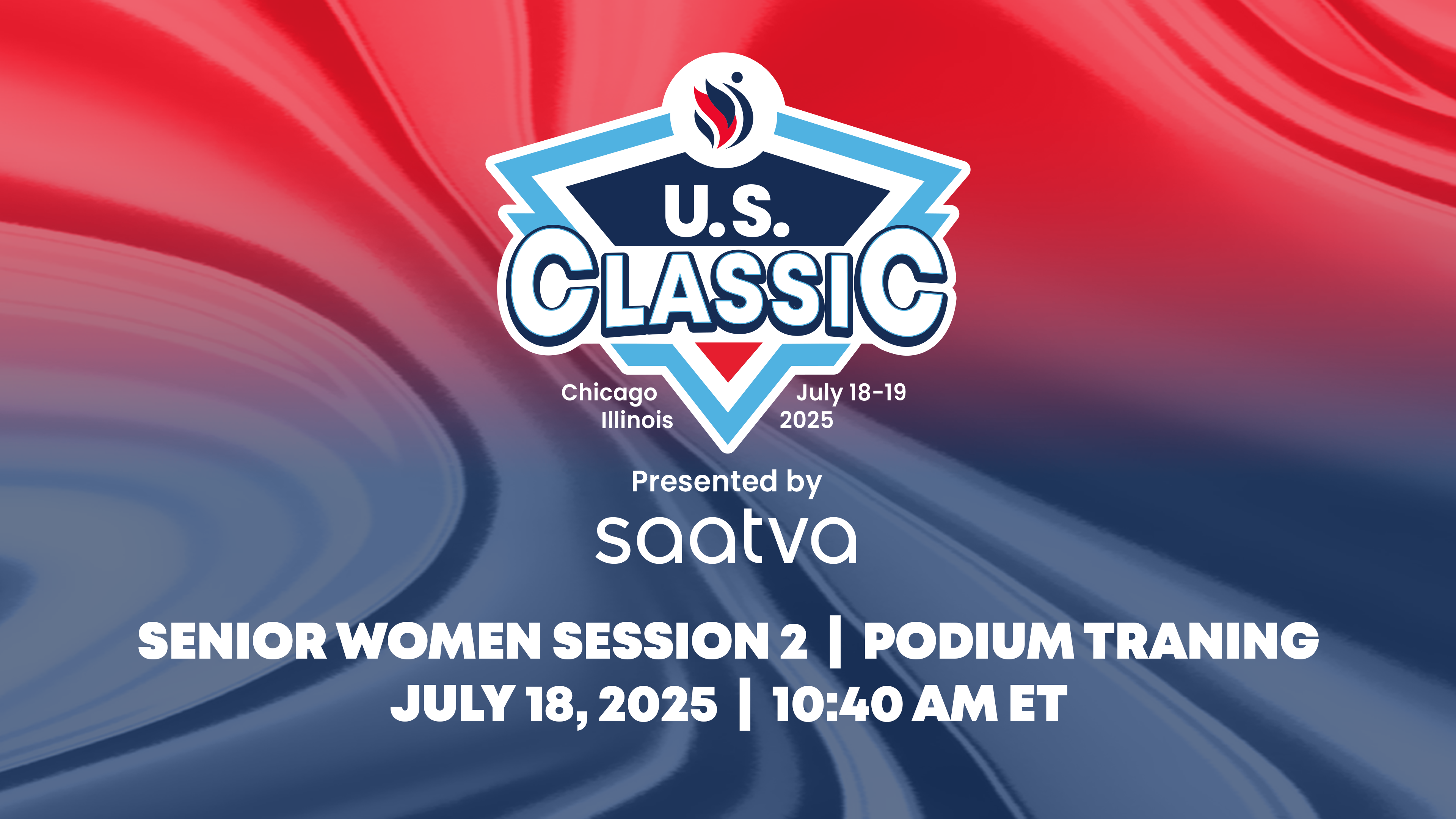 2025 U.S. Classic - Senior Women Session 2 Podium Training