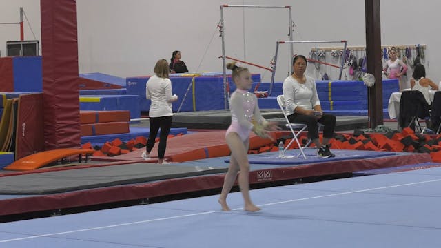 Cora Burke - Floor Exercise - 2022 Ho...