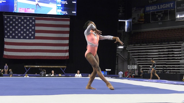 Amia Pugh-Banks - Floor Exercise - 2022 Hopes Championships