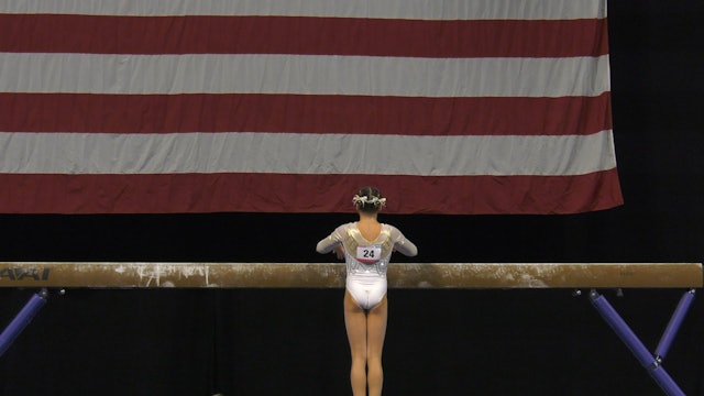 Lacie Saltzmann - Balance Beam - 2022 U.S. Classic - Junior Session 2