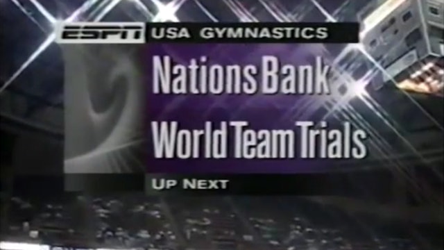 1994 NationsBank Women's World Team Trials Broadcast