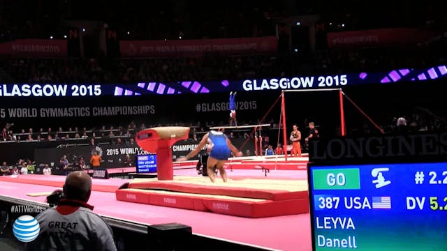 Danell Leyva - Vault - 2015 World Cha...