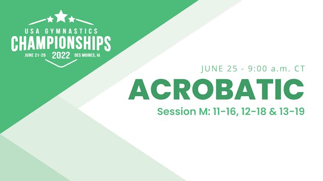 Session M - 11-16, 12-18 & 13-19 - 20...