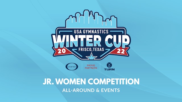 2022 Winter Cup - Junior Women - Video Board Feed