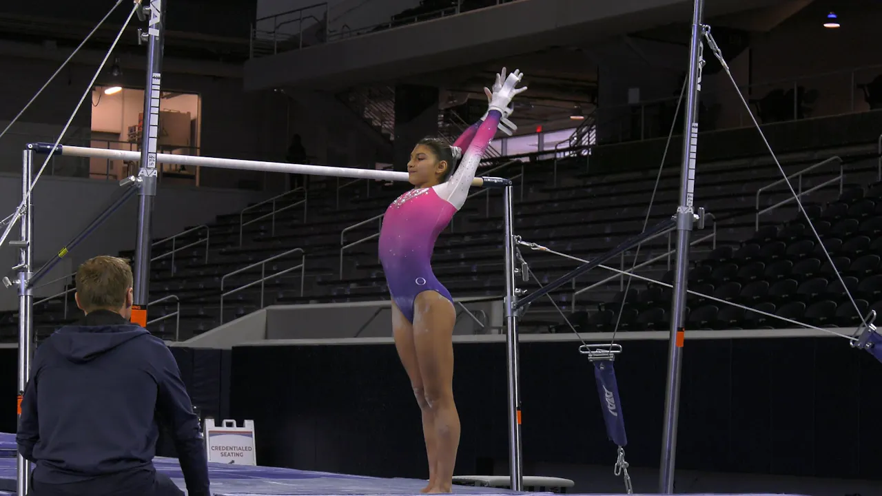 Madray Johnson - Uneven Bars - 2022 Winter Cup - Junior Women - 2022 ...