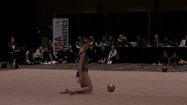 Alexandria Kautzman - Ball - 2022 Rhythmic Challenge - Senior