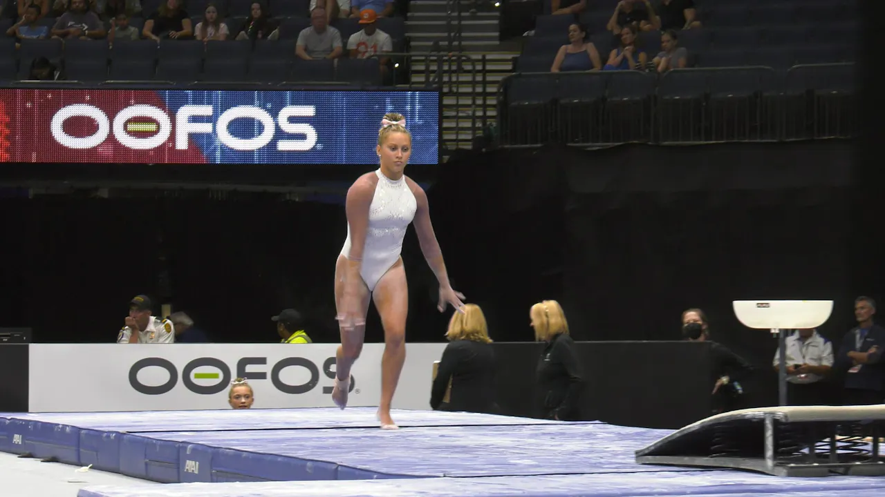 Katelyn Rosen - Balance Beam - 2022 OOFOS Championships - Sr Women Day ...
