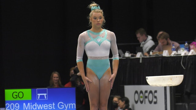 Charlotte Booth - Vault - 2022 OOFOS Championships - Sr Women Day 2