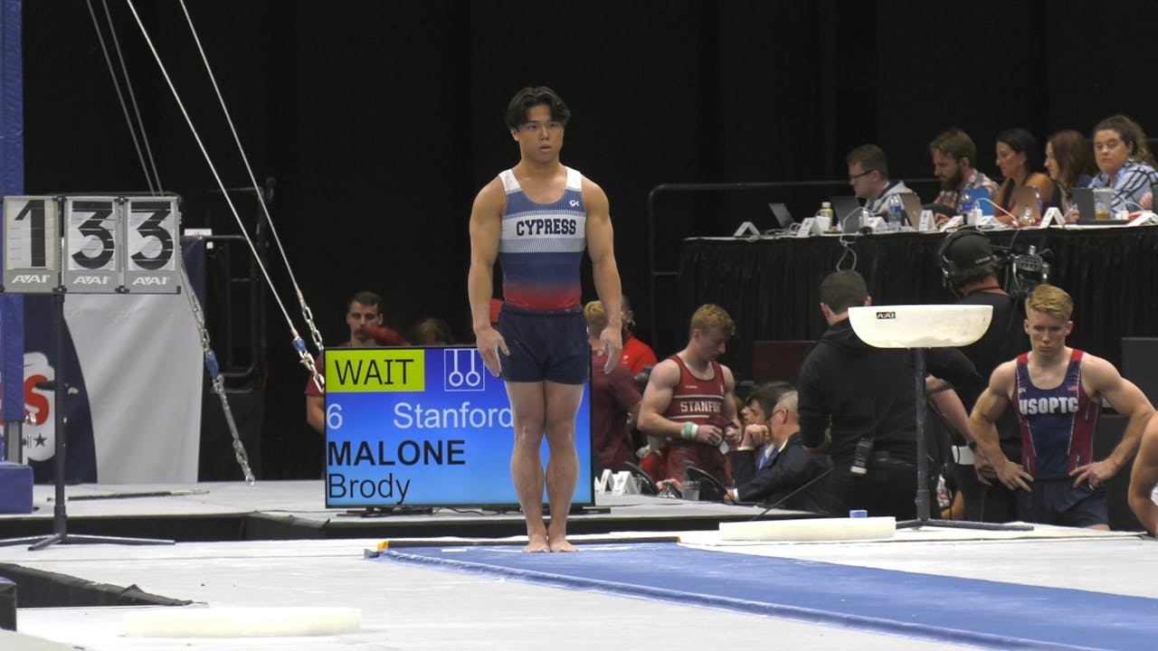 Asher Hong Vault 2 2022 OOFOS Championships Sr Men Day 1 FlipNow