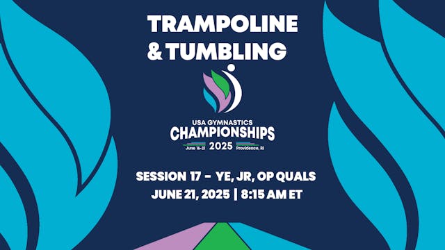 Session 17 - YE, JR & Open Finals