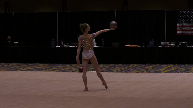 Yana Golovan - Ball - 2022 Rhythmic I...