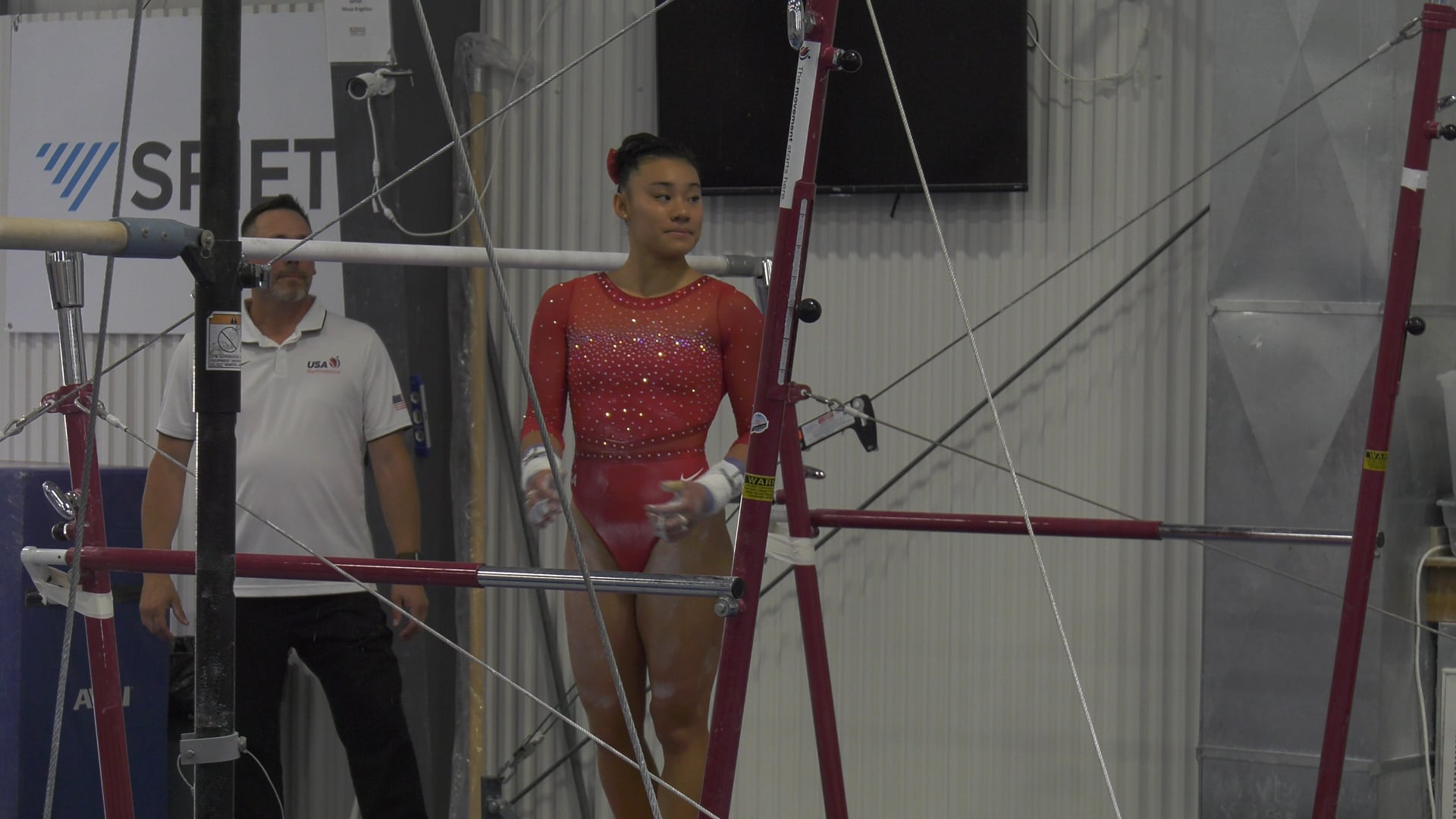 Leanne Wong - Uneven Bars - 2025 World Team Selection - Day 1
