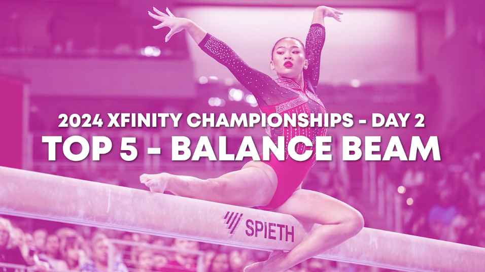 Top 5 Routines - Balance Beam - Senior Women Day 2 - 2024 Xfinity US Champs