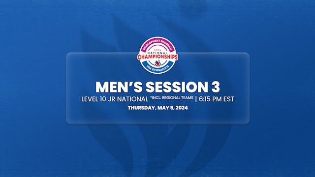 Session 3 Level 10 JN - 2024 Men's De...
