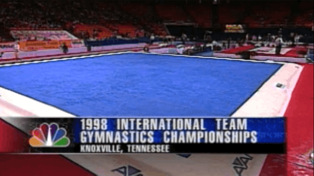1998 International Team Gymnastics Championships - Women's Broadcast