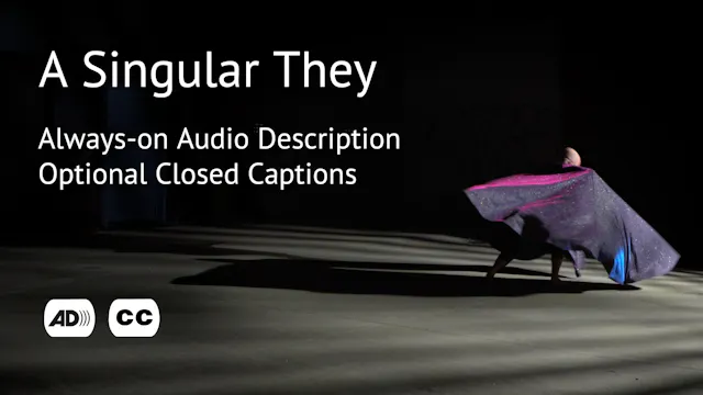 A Singular They: Always-on audio description