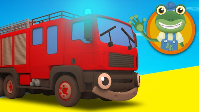 Fiona The Fire Truck Visits Gecko's Garage