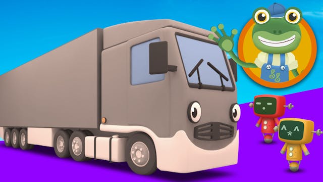 Larry The Lorry Visits Gecko's Garage