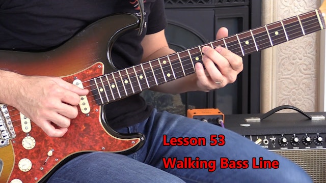TF Lesson 053 Walking Bass Line