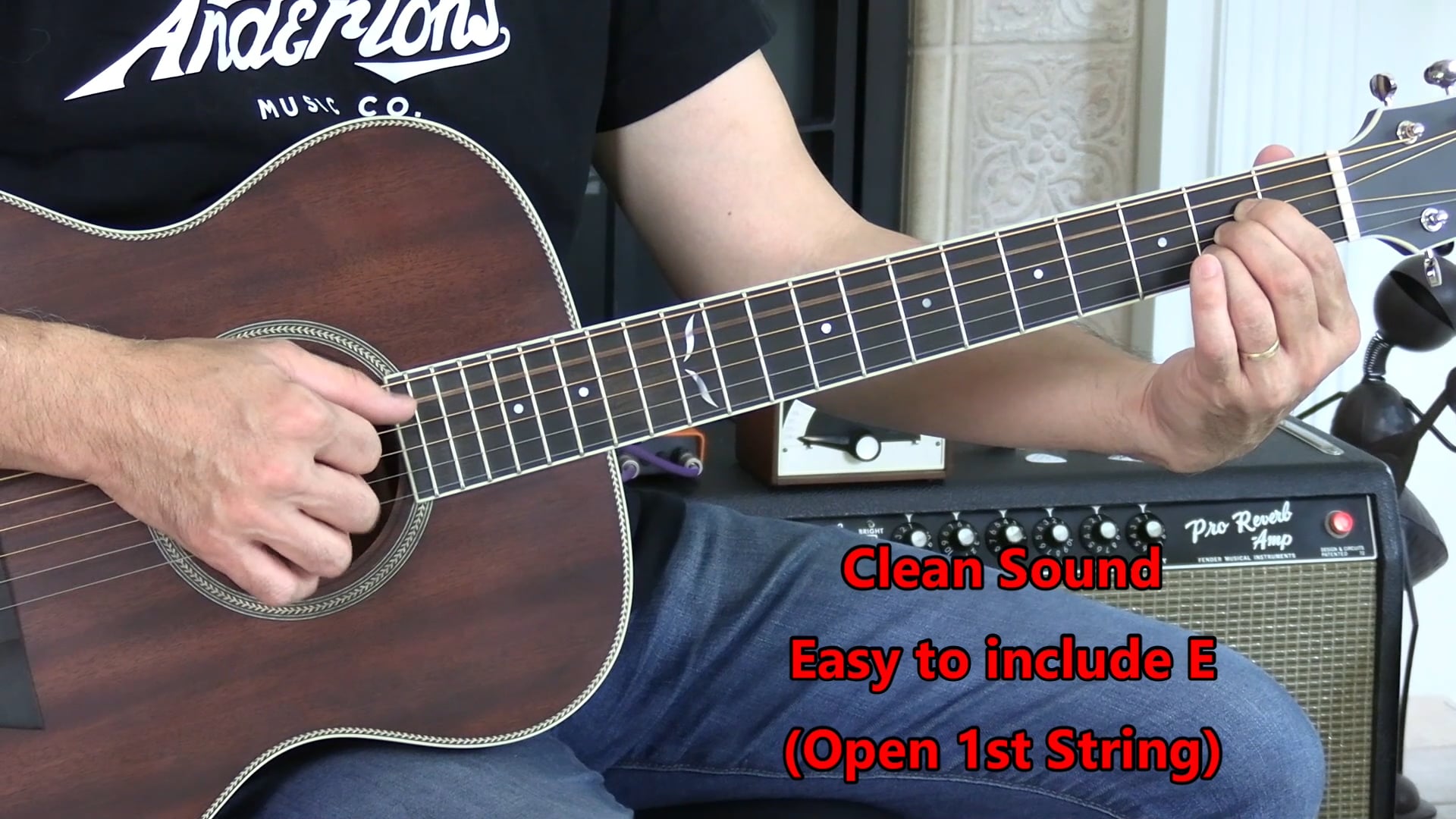 B5 Open Chord - A - Fingerpicking - Combine Chords